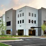 Exterior of commercial warehouse. Gregory Pest Solutions uses Integrated Pest Management techniques for a responsible, eco-friendly approach to commercial pest control.