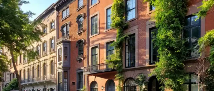 Historic block of apartments