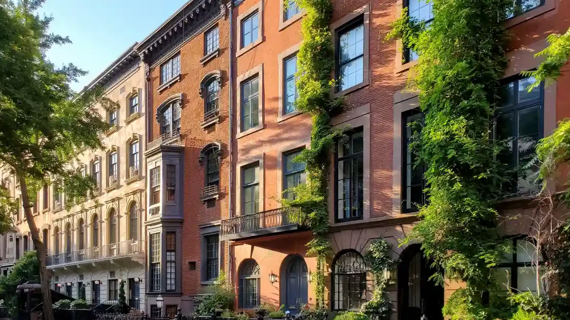 Historic block of apartments